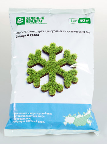 Газон Для Сибири и Урала /Зеленый Ковер/ 8 кг