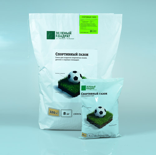 Газон Спортивный /Зеленый квадрат/ 1 кг