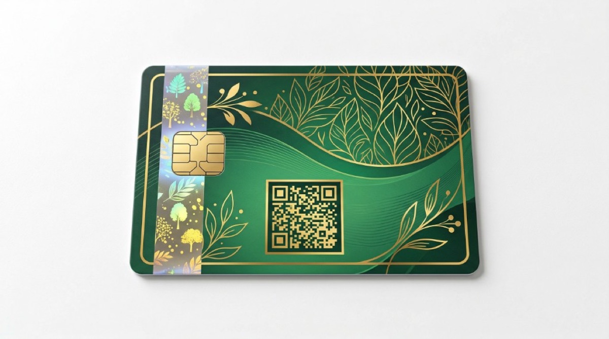 Цифровая карта клиента сети садовых центров с QR-кодом